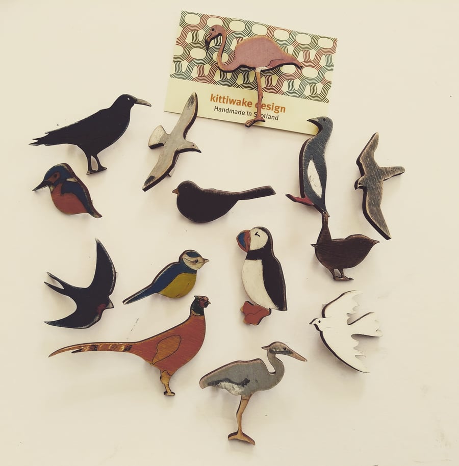 Bird badges 
