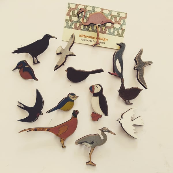 Bird badges 