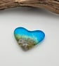 Fused Glass Heart - Seascape - Image 6