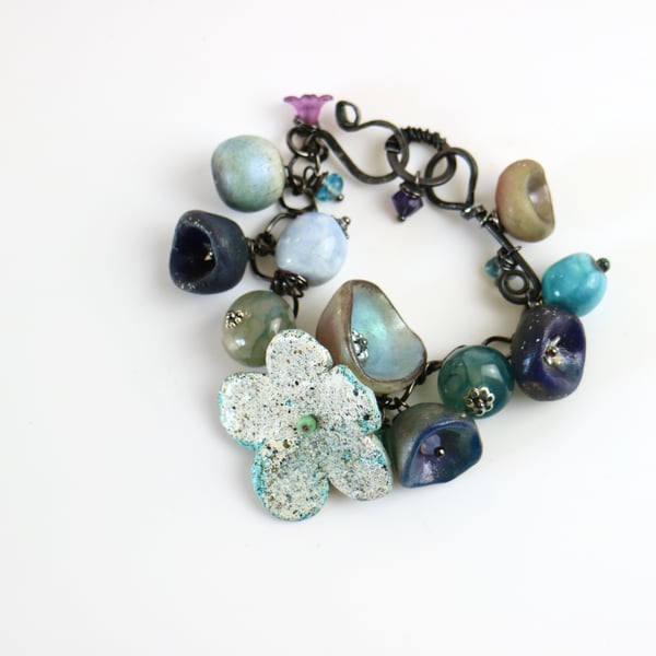 Pods and Petals Cluster Bracelet