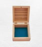 Owl: Decorated Wooden Ring Trinket Box 7cm & Hanging Heart - Image 4
