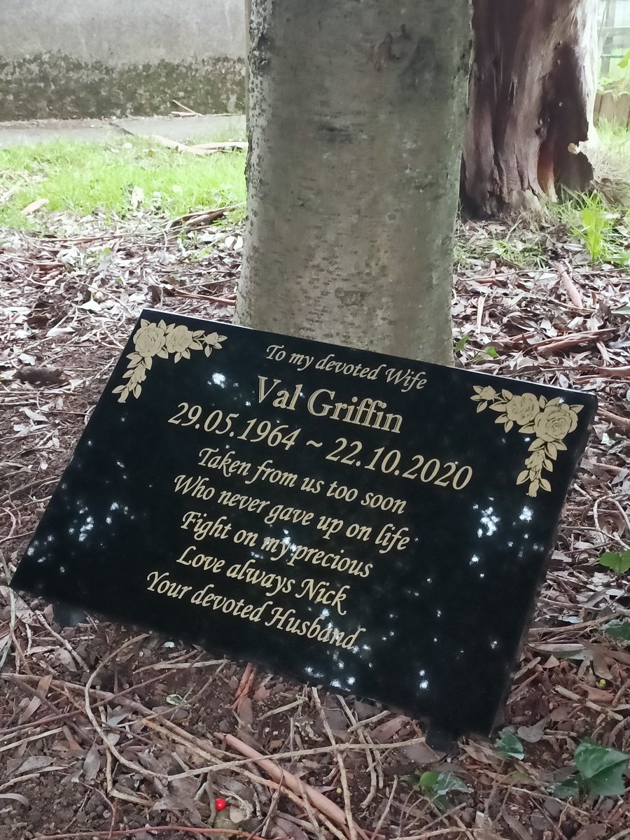 Large Slanted Memorial Grave Plaque G Remembrance Plaque Cemetery Plaque 