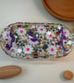 Handmade resin trinket tray