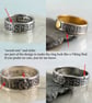 Viking Rune Ring - Rustic Viking Treasure - Runes Morte d'Arthur - Gift For Men  - Image 4