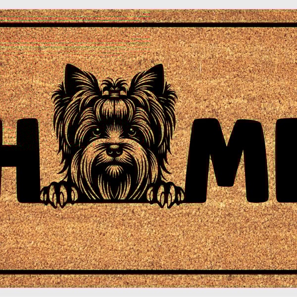 Silky Terrier Home Door Mat No.2 - Silky Terrier Welcome Mat - 3 Sizes