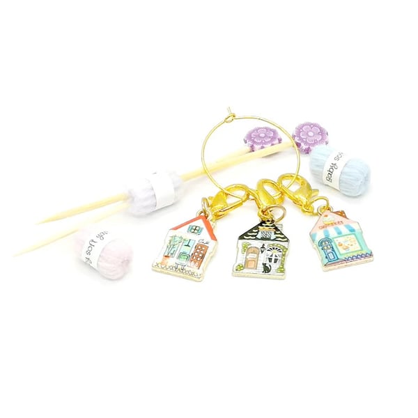 House Stitch Markers