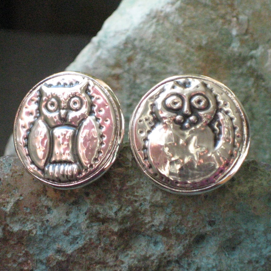 The Owl and the Pussycat Wedding Cufflinks