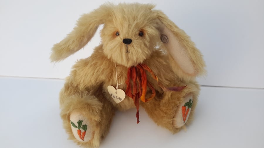 Commission Rabbit, Premium Mohair, Custom made Bunny, Reserved for Kevin