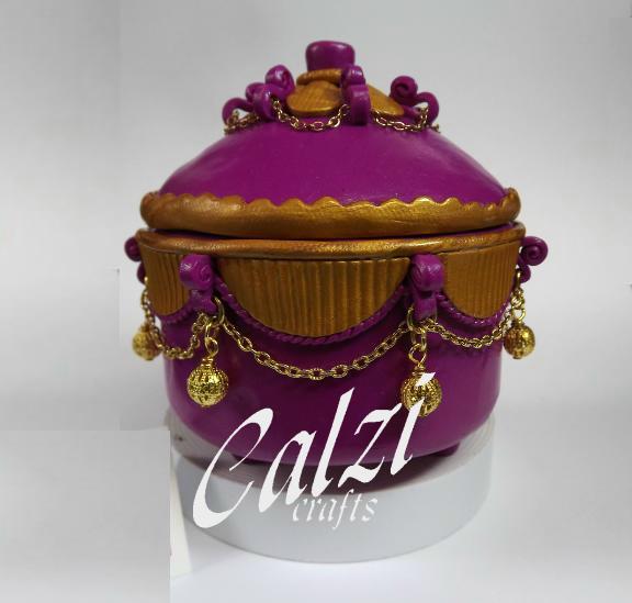 Polymer Clay Trinket Jewellery Box