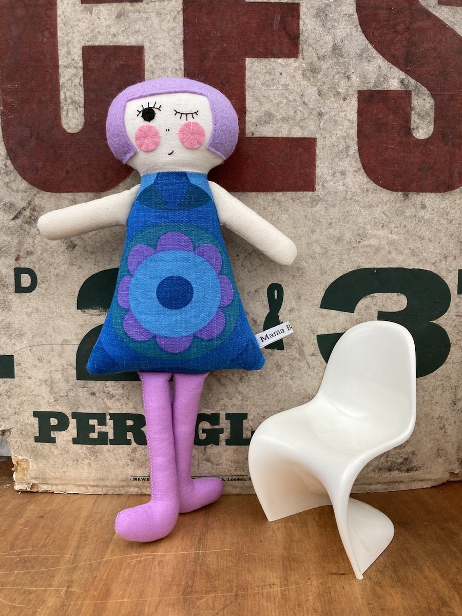 Lucy Dolly the Handmade Cloth Doll 