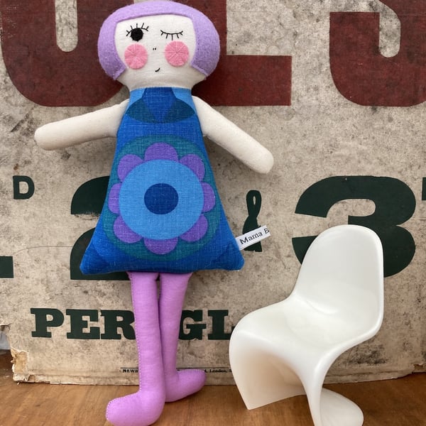 Lucy Dolly the Handmade Cloth Doll 