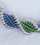 Blue and Green Twist Necklace  - Image 3