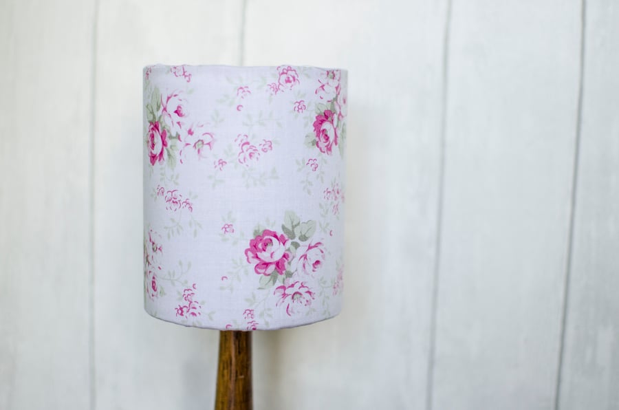 20cm Shabby chic lamp shade, floral lamp shades, Shabby chic decor