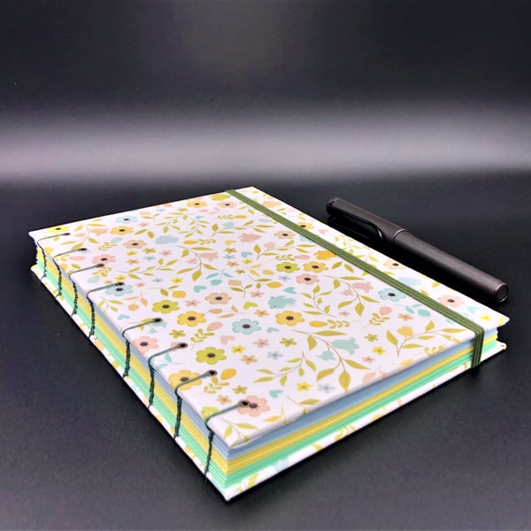 Gardeners Delight! A5 Notebook - Coptic Stitched