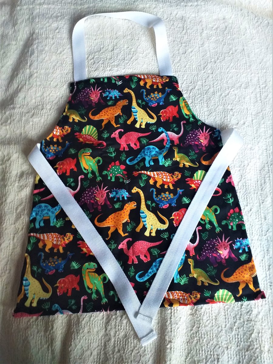 Dinosaur Apron age 2-6 years