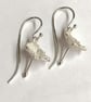 Dandelion seed eardrop made from Silver - Image 6