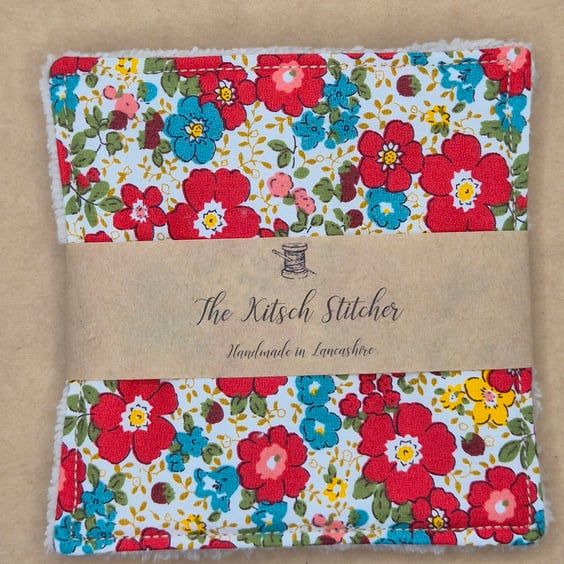 4.5" Reusable Bamboo Face Pads (Pack 2)