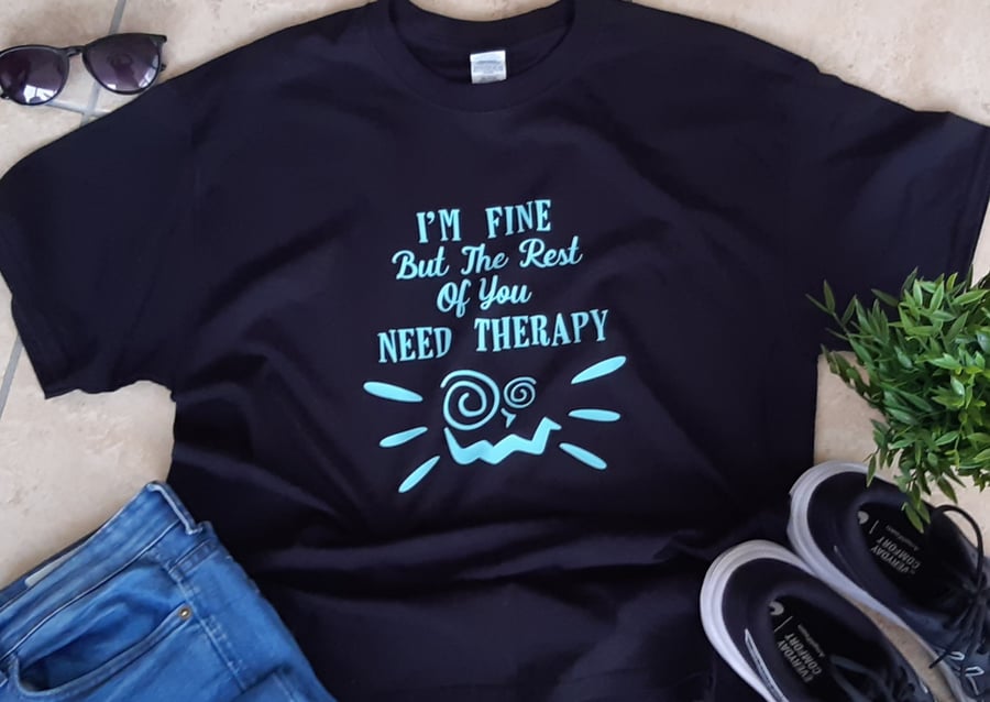 Funny T-shirts, Amusing T-shirts, Therapy Tops