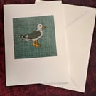 Card with Embroidery