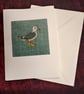 Card with Embroidery