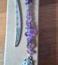 Gemstone hook bookmark 