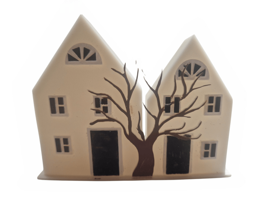 Unique Resin Tenement Envelop in a Tree - Spring Festive Decoration 