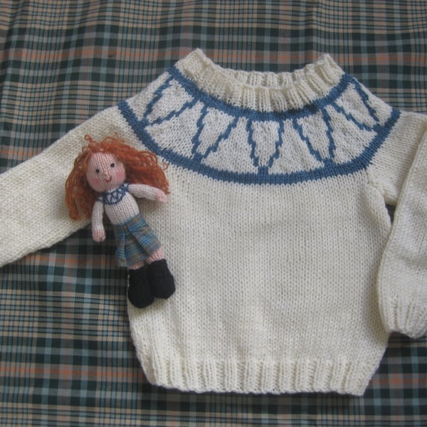 Katie Morag look alike jumper ,Scotland .4-5  years