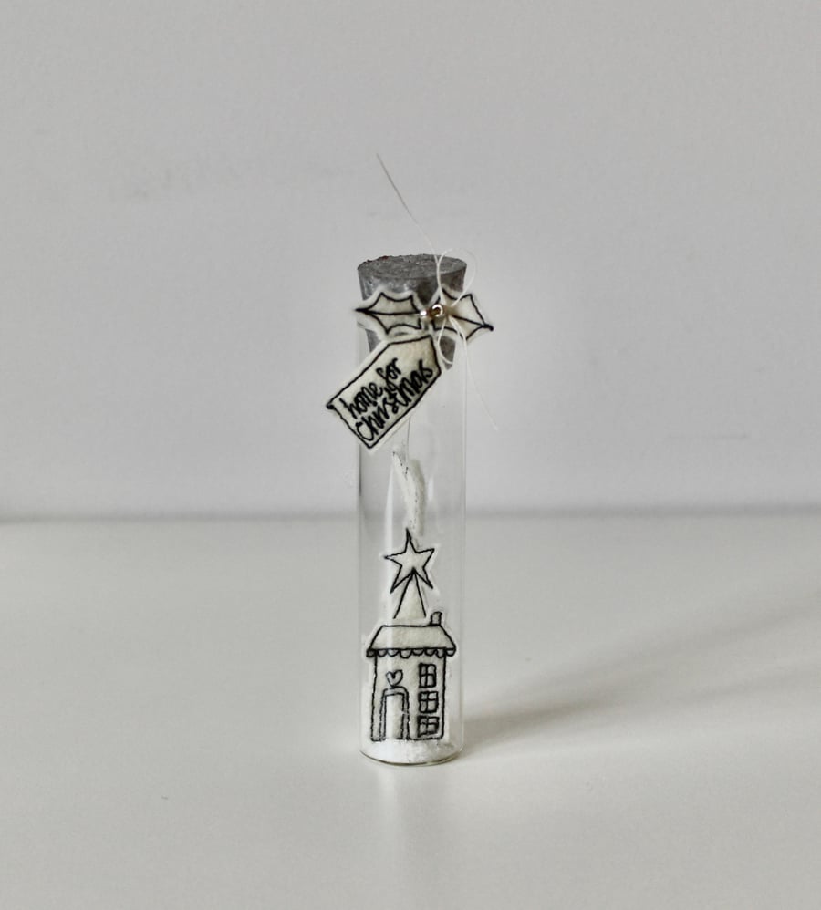 Special Order for Sherry -'Home for Christmas' in a Bottle of Snow