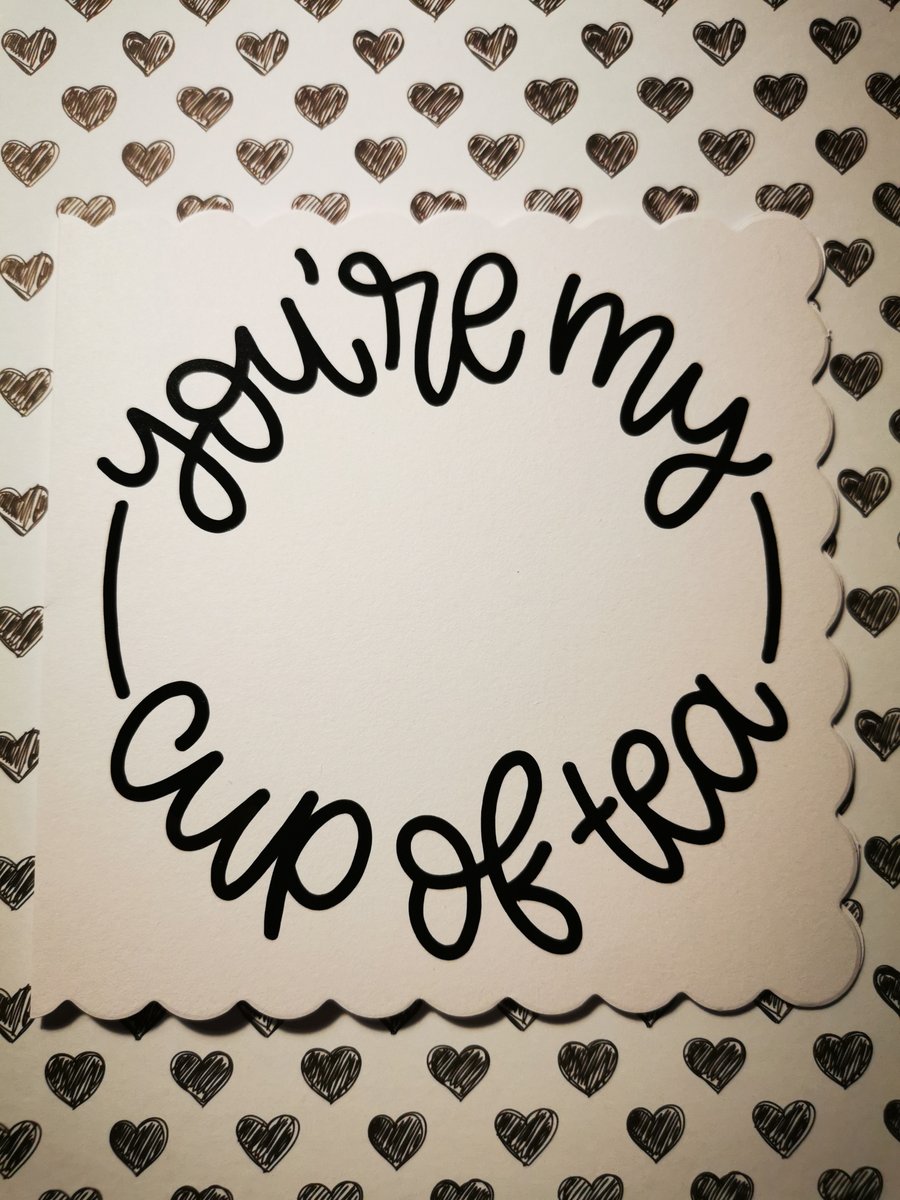 Cup of Tea Valentine's Card