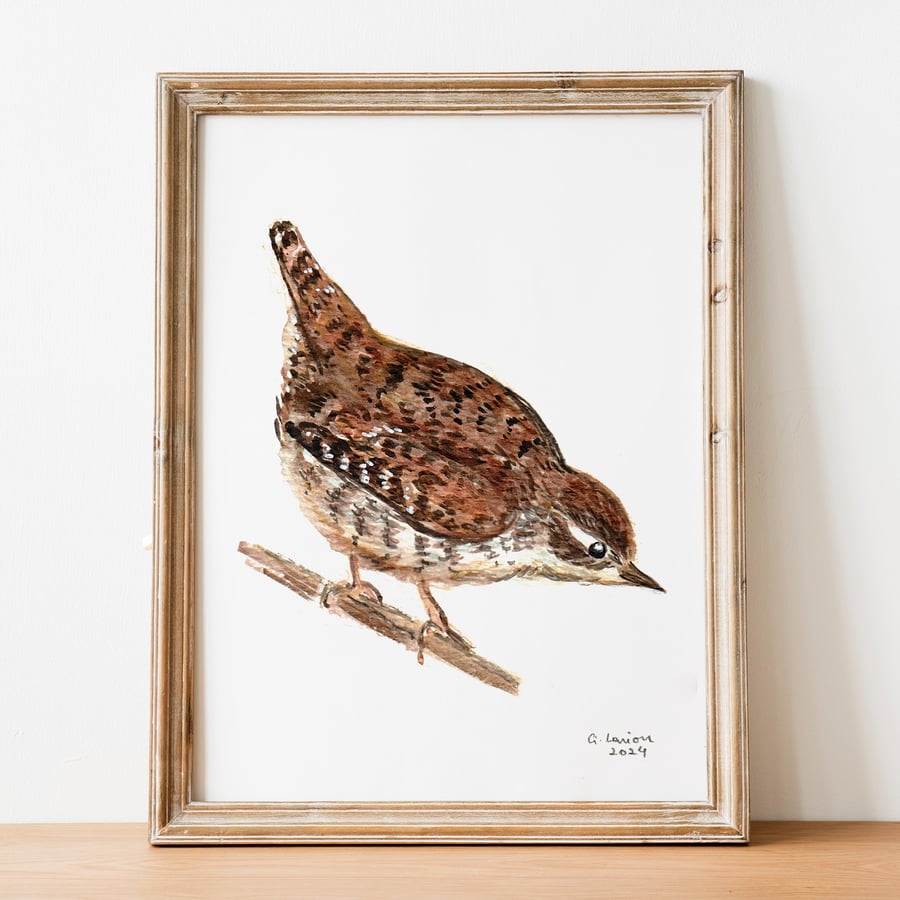 Wren A5 Inkjet Print