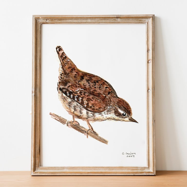 Wren A5 Inkjet Print