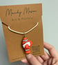 Handmade Neddy the Clay Clown Fish Necklace 
