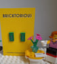 Lego Money Stud Earrings - Image 1