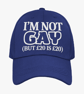 Funny Gay Cap -Im Not Gay But 20 is 20 Baseball Cap Style Hat Pride  Festival - Image 5