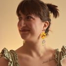 Clay Earrings - 'You're a Star!'