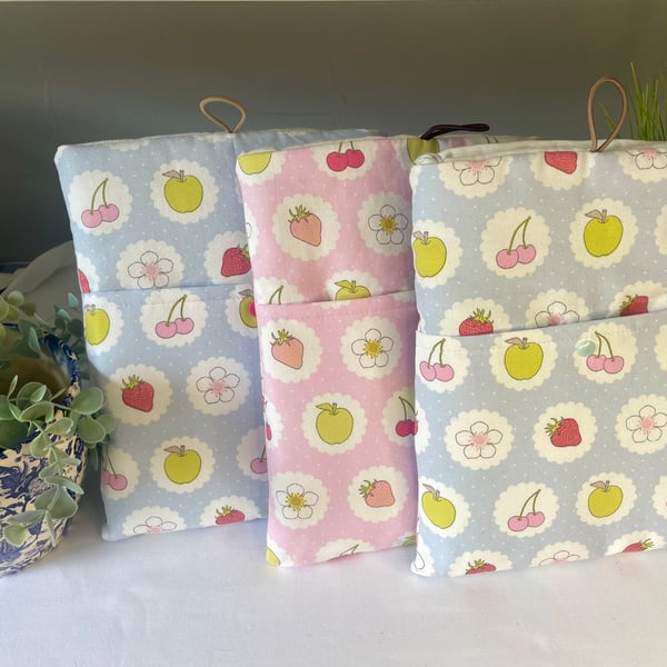 TABLET HOLDER or EXTRA LARGE Book Sleeve - 10 x 12 inches (approx)