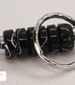 Handcrafted Acrylic Keyring Turned and polished with quality 'Chrome' fixings - Image 2