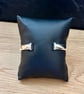"Reflections" - Heavy Sterling Silver Cuff - 60g - Made to any size 8mm x 4mm - Image 2