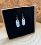Handmade Drop Earrings, One of a Kind, Unique, Eco Friendly Gifts. - Image 1
