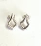 Droplet earstuds in Silver - Image 2