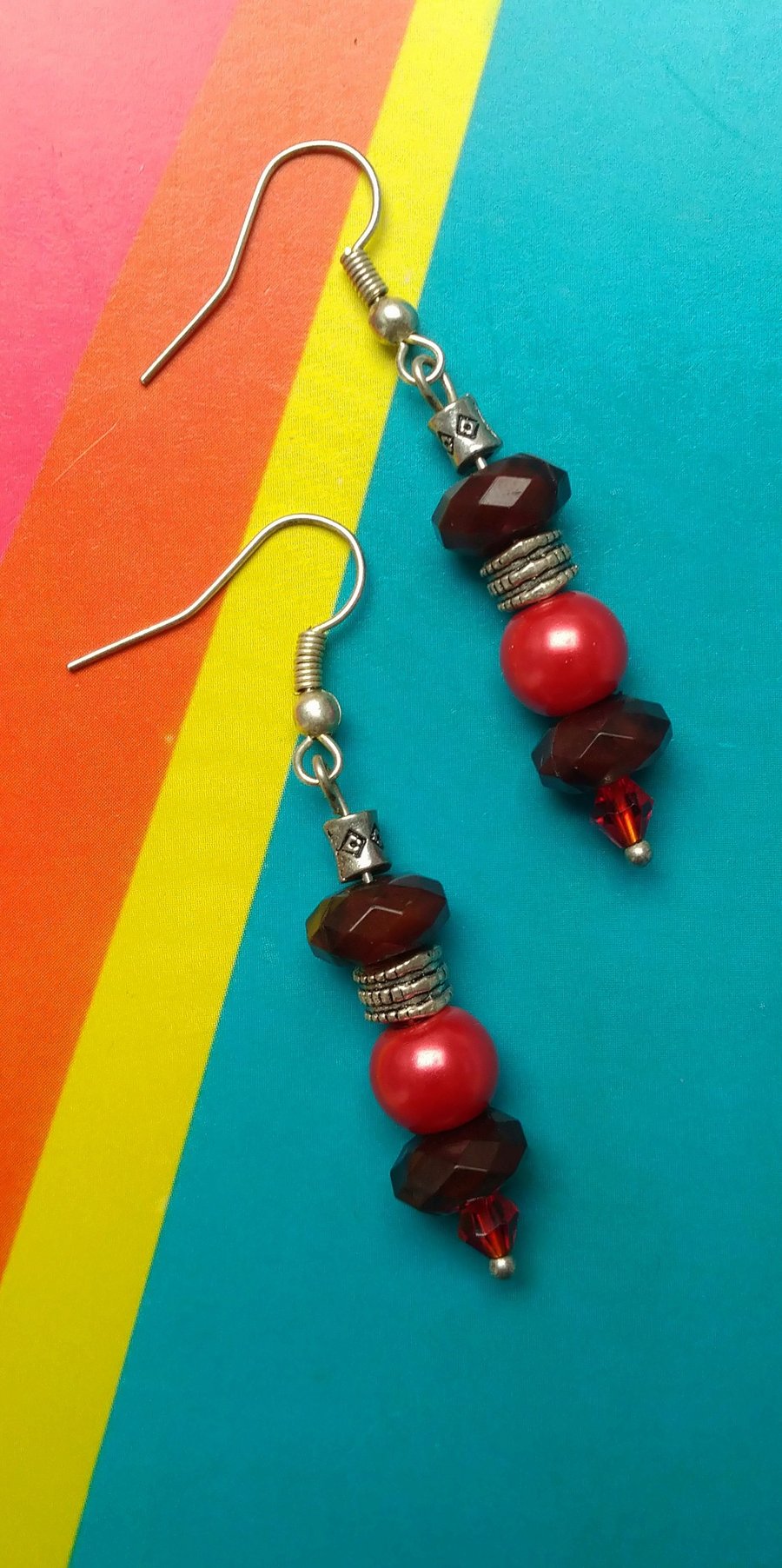 Eclectic Beaded Earrings 