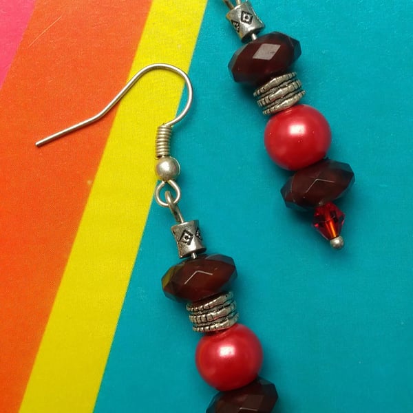 Eclectic Beaded Earrings 