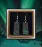 Northern lights lightweight clay earrings