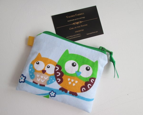 SALE  Owls Coin Purse