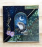 “Enjoy the Little Things” – Handmade Blank Hedgehog Card - Image 2