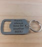 Personalised Engraved Photo or Text Bottle Opener Keyring - Image 2