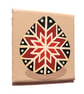 Fridge Magnet with Egg Design - original painted magnetic art, support Ukraine - Image 3