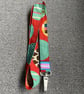 Red green large spot 100% Cotton Lanyard - Image 6