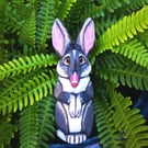 Bilbo the Bilby - Hand-carved and painted wooden animal