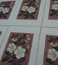 Christmas Rose - linoprint - Image 2